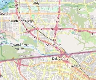 Area schools map